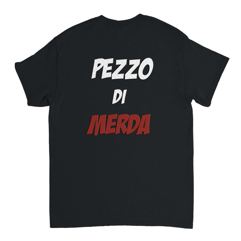 T-shirt Pezzo Di Merda